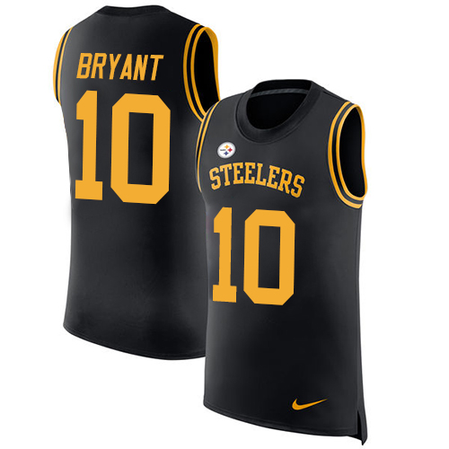 Nike Steelers #10 Martavis Bryant Black Team Color Men's Stitched NFL Limited Rush Tank Top Jersey Nike Steelers #10 Martavis Bryant Black Team Color Men's Stitched NFL Limited Rush Tank Top Jersey