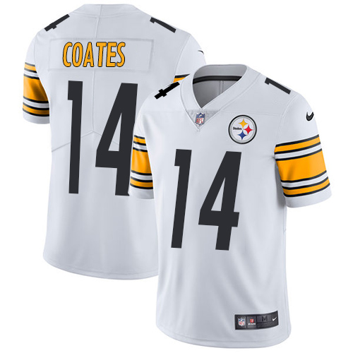 Nike Steelers #14 Sammie Coates White Youth Stitched NFL Vapor Untouchable Limited Jersey Nike Steelers #14 Sammie Coates White Youth Stitched NFL Vapor Untouchable Limited Jersey