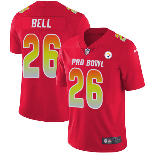 Nike Steelers #26 Le'Veon Bell Red Women's Stitched NFL Limited AFC 2018 Pro Bowl Jersey Nike Steelers #26 Le'Veon Bell Red Women's Stitched NFL Limited AFC 2018 Pro Bowl Jersey