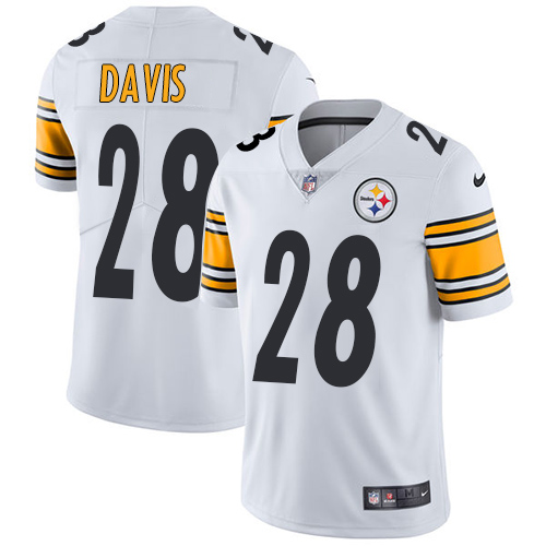 Nike Steelers #28 Sean Davis White Youth Stitched NFL Vapor Untouchable Limited Jersey Nike Steelers #28 Sean Davis White Youth Stitched NFL Vapor Untouchable Limited Jersey