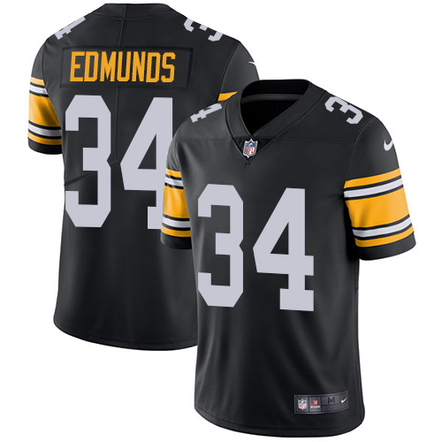 Nike Steelers #34 Terrell Edmunds Black Team Color Youth Stitched NFL Vapor Untouchable Limited Jersey Nike Steelers #34 Terrell Edmunds Black Team Color Youth Stitched NFL Vapor Untouchable Limited Jersey