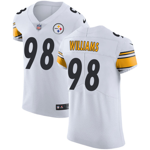 Nike Steelers #98 Vince Williams White Men's Stitched NFL Vapor Untouchable Elite Jersey Nike Steelers #98 Vince Williams White Men's Stitched NFL Vapor Untouchable Elite Jersey