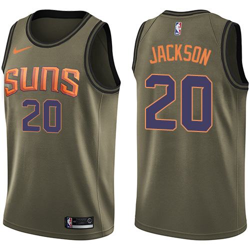 Nike Suns #20 Josh Jackson Green Salute to Service NBA Swingman Jersey Nike Suns #20 Josh Jackson Green Salute to Service NBA Swingman Jersey
