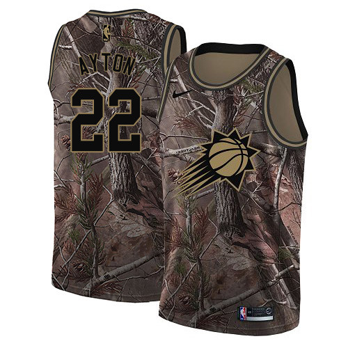 Nike Suns #22 Deandre Ayton Camo NBA Swingman Realtree Collection Jersey Nike Suns #22 Deandre Ayton Camo NBA Swingman Realtree Collection Jersey