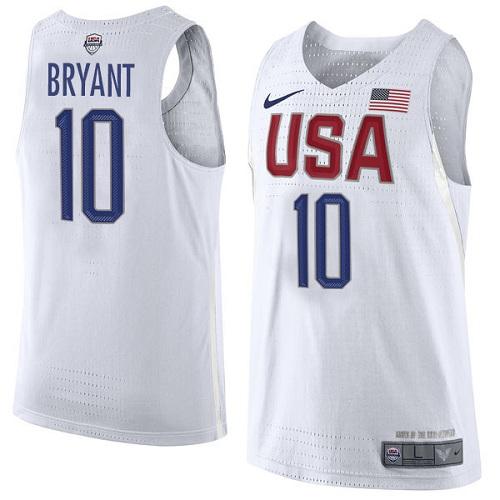 Nike Team USA #10 Kobe Bryant White 2016 Dream Team Game Youth NBA Jersey Nike Team USA #10 Kobe Bryant White 2016 Dream Team Game Youth NBA Jersey