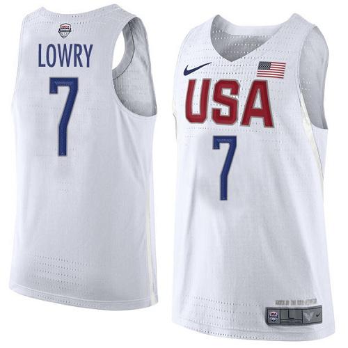 Nike Team USA #7 Kyle Lowry White 2016 Dream Team Game Youth NBA Jersey Nike Team USA #7 Kyle Lowry White 2016 Dream Team Game Youth NBA Jersey