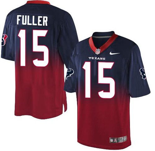 Nike Texans #15 Will Fuller Navy Blue Red Men's Stitched NFL Elite Fadeaway Fashion Jersey Nike Texans #15 Will Fuller Navy Blue Red Men's Stitched NFL Elite Fadeaway Fashion Jersey