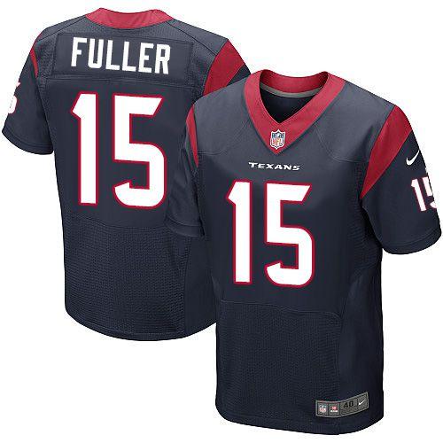 Nike Texans #15 Will Fuller Navy Blue Team Color Men's Stitched NFL Elite Jersey Nike Texans #15 Will Fuller Navy Blue Team Color Men's Stitched NFL Elite Jersey