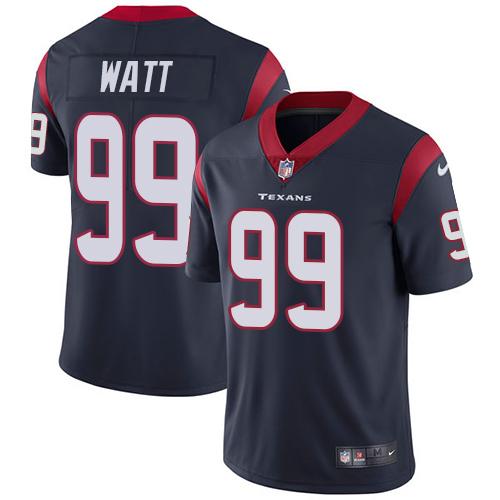 Nike Texans #99 J.J. Watt Navy Blue Team Color Youth Stitched NFL Vapor Untouchable Limited Jersey Nike Texans #99 J.J. Watt Navy Blue Team Color Youth Stitched NFL Vapor Untouchable Limited Jersey
