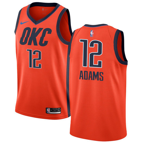 Nike Thunder #12 Steven Adams Orange NBA Swingman Earned Edition Jersey Nike Thunder #12 Steven Adams Orange NBA Swingman Earned Edition Jersey