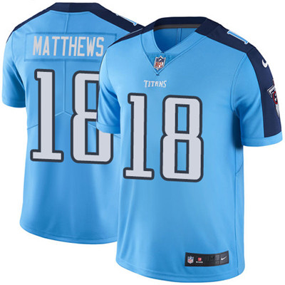 Nike Titans #18 Rishard Matthews Light Blue Team Color Youth Stitched NFL Vapor Untouchable Limited Jersey Nike Titans #18 Rishard Matthews Light Blue Team Color Youth Stitched NFL Vapor Untouchable Limited Jersey