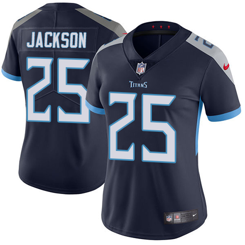 Nike Titans #25 Adoree' Jackson Navy Blue Alternate Women's Stitched NFL Vapor Untouchable Limited Jersey Nike Titans #25 Adoree' Jackson Navy Blue Alternate Women's Stitched NFL Vapor Untouchable Limited Jersey