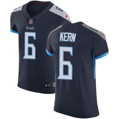 Nike Titans #6 Brett Kern Navy Blue Alternate Men's Stitched NFL Vapor Untouchable Elite Jersey Nike Titans #6 Brett Kern Navy Blue Alternate Men's Stitched NFL Vapor Untouchable Elite Jersey