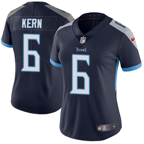 Nike Titans #6 Brett Kern Navy Blue Alternate Women's Stitched NFL Vapor Untouchable Limited Jersey Nike Titans #6 Brett Kern Navy Blue Alternate Women's Stitched NFL Vapor Untouchable Limited Jersey
