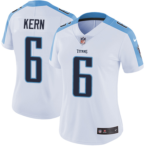 Nike Titans #6 Brett Kern White Women's Stitched NFL Vapor Untouchable Limited Jersey Nike Titans #6 Brett Kern White Women's Stitched NFL Vapor Untouchable Limited Jersey