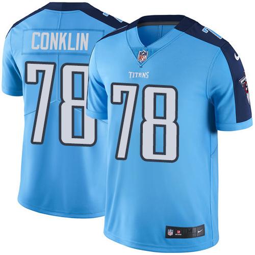 Nike Titans #78 Jack Conklin Light Blue Team Color Youth Stitched NFL Vapor Untouchable Limited Jersey Nike Titans #78 Jack Conklin Light Blue Team Color Youth Stitched NFL Vapor Untouchable Limited Jersey