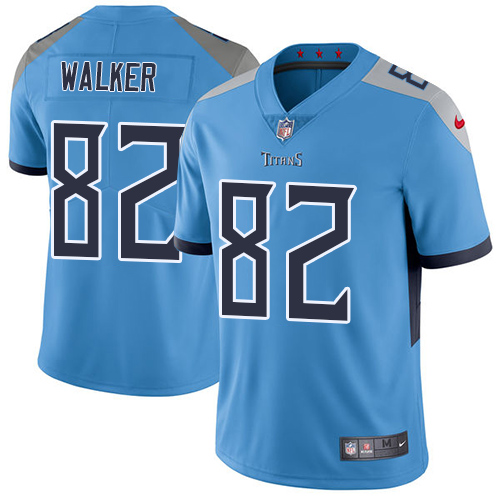 Nike Titans #82 Delanie Walker Light Blue Team Color Youth Stitched NFL Vapor Untouchable Limited Jersey Nike Titans #82 Delanie Walker Light Blue Team Color Youth Stitched NFL Vapor Untouchable Limited Jersey