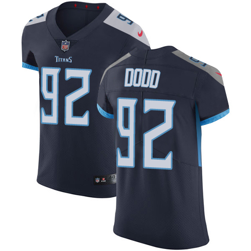 Nike Titans #92 Kevin Dodd Navy Blue Alternate Men's Stitched NFL Vapor Untouchable Elite Jersey Nike Titans #92 Kevin Dodd Navy Blue Alternate Men's Stitched NFL Vapor Untouchable Elite Jersey