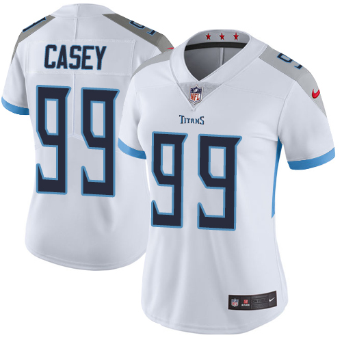 Nike Titans #99 Jurrell Casey White Women's Stitched NFL Vapor Untouchable Limited Jersey Nike Titans #99 Jurrell Casey White Women's Stitched NFL Vapor Untouchable Limited Jersey