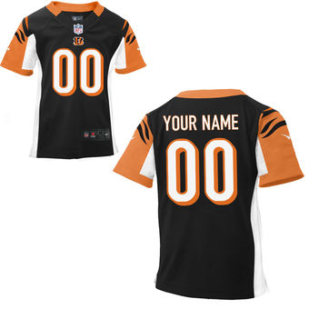 Nike Toddler Cincinnati Bengals Customized Team Color Game Jersey Nike Toddler Cincinnati Bengals Customized Team Color Game Jersey