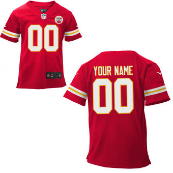 Nike Toddler Kansas City Chiefs Customized Team Color Game Jersey Nike Toddler Kansas City Chiefs Customized Team Color Game Jersey