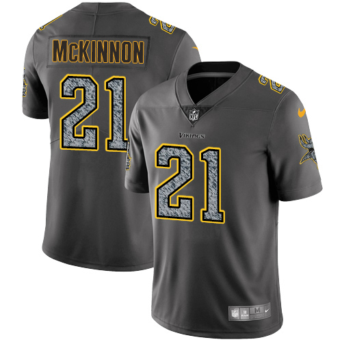 Nike Vikings #21 Jerick McKinnon Gray Static Youth Stitched NFL Vapor Untouchable Limited Jersey Nike Vikings #21 Jerick McKinnon Gray Static Youth Stitched NFL Vapor Untouchable Limited Jersey