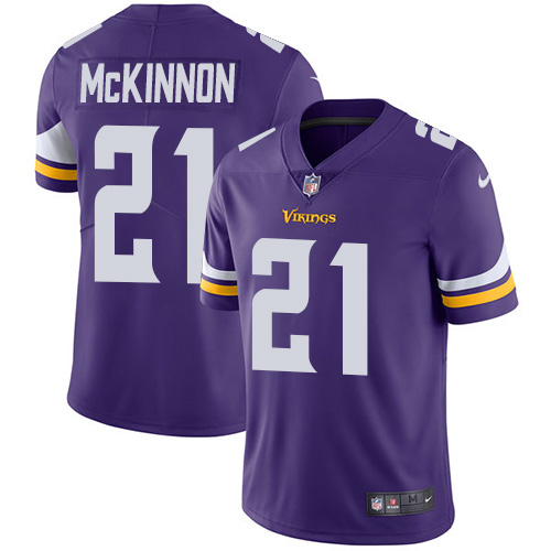 Nike Vikings #21 Jerick McKinnon Purple Team Color Youth Stitched NFL Vapor Untouchable Limited Jersey Nike Vikings #21 Jerick McKinnon Purple Team Color Youth Stitched NFL Vapor Untouchable Limited Jersey