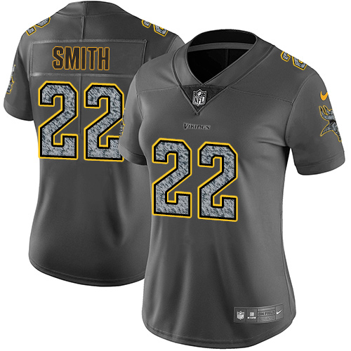 Nike Vikings #22 Harrison Smith Gray Static Women's Stitched NFL Vapor Untouchable Limited Jersey Nike Vikings #22 Harrison Smith Gray Static Women's Stitched NFL Vapor Untouchable Limited Jersey