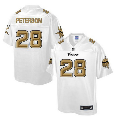 Nike Vikings #28 Adrian Peterson White Men's NFL Pro Line Fashion Game Jersey Nike Vikings #28 Adrian Peterson White Men's NFL Pro Line Fashion Game Jersey