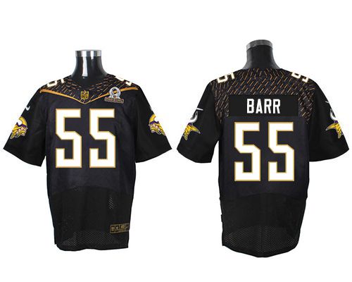 Nike Vikings #55 Anthony Barr Black 2016 Pro Bowl Men's Stitched NFL Elite Jersey Nike Vikings #55 Anthony Barr Black 2016 Pro Bowl Men's Stitched NFL Elite Jersey