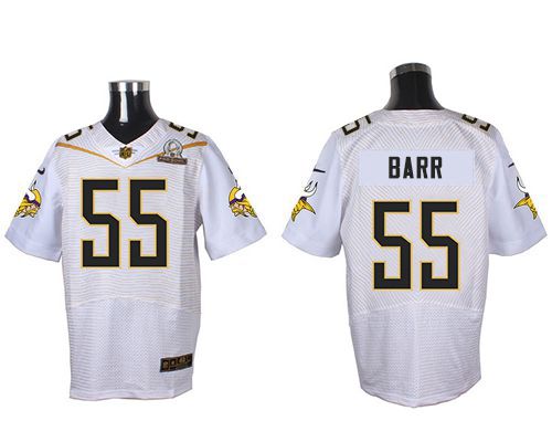 Nike Vikings #55 Anthony Barr White 2016 Pro Bowl Men's Stitched NFL Elite Jersey Nike Vikings #55 Anthony Barr White 2016 Pro Bowl Men's Stitched NFL Elite Jersey