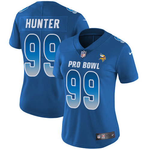 Nike Vikings #99 Danielle Hunter Royal Women's Stitched NFL Limited NFC 2019 Pro Bowl Jersey Nike Vikings #99 Danielle Hunter Royal Women's Stitched NFL Limited NFC 2019 Pro Bowl Jersey