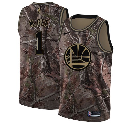 Nike Warriors #1 JaVale McGee Camo NBA Swingman Realtree Collection Jersey Nike Warriors #1 JaVale McGee Camo NBA Swingman Realtree Collection Jersey