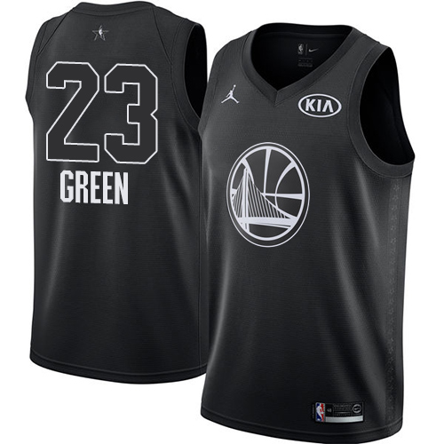Nike Warriors #23 Draymond Green Black NBA Jordan Swingman 2018 All-Star Game Jersey Nike Warriors #23 Draymond Green Black NBA Jordan Swingman 2018 All-Star Game Jersey