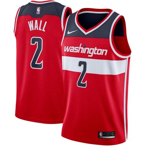 Nike Wizards #2 John Wall Red Stitched NBA Swingman Jersey Nike Wizards #2 John Wall Red Stitched NBA Swingman Jersey