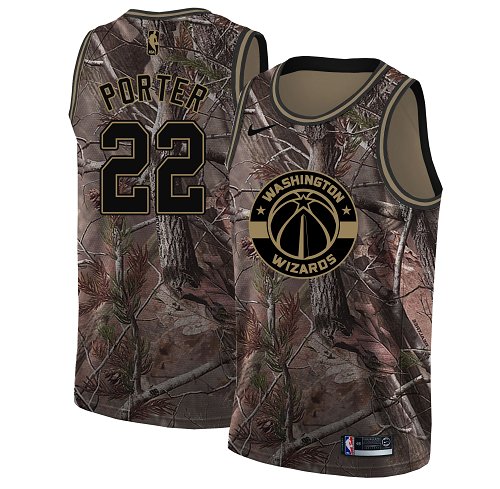 Nike Wizards #22 Otto Porter Camo NBA Swingman Realtree Collection Jersey