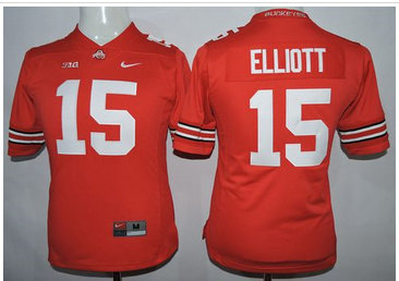Ohio State Buckeyes #25 Weber Red Women's Stitched NCAA Custom any name and any number Jersey