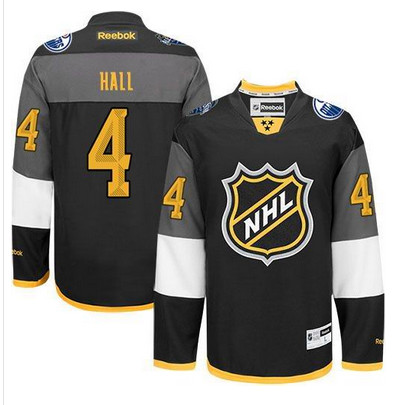 Oilers #4 Taylor Hall Black 2016 All Star Stitched NHL Jersey Oilers #4 Taylor Hall Black 2016 All Star Stitched NHL Jersey
