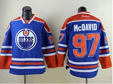 Oilers #97 Connor McDavid Light Blue Stitched NHL Jersey Oilers #97 Connor McDavid Light Blue Stitched NHL Jersey