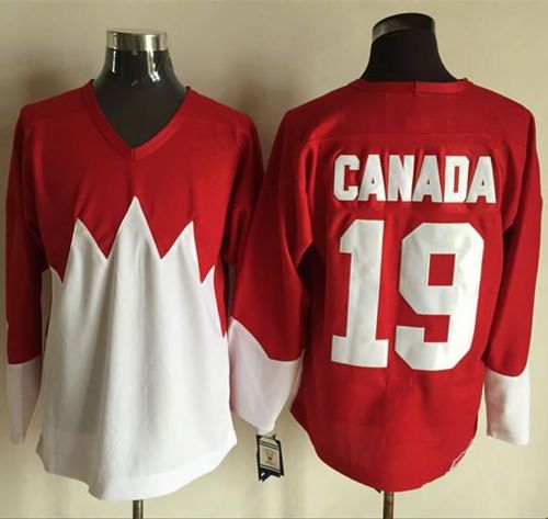 Olympic CA. #19 Canada RedWhite 1972 Commemorative CCM Stitched NHL Jersey Olympic CA. #19 Canada RedWhite 1972 Commemorative CCM Stitched NHL Jersey