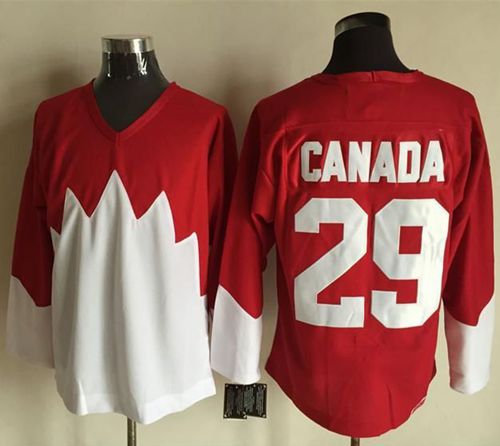Olympic CA. #29 Canada RedWhite 1972 Commemorative CCM Stitched NHL Jersey Olympic CA. #29 Canada RedWhite 1972 Commemorative CCM Stitched NHL Jersey