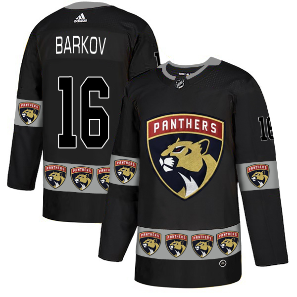 Panthers 16 Aleksander Barkov Black Team Logos Fashion Adidas Jersey Panthers 16 Aleksander Barkov Black Team Logos Fashion Adidas Jersey