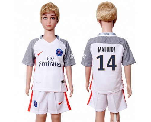 Paris Saint-Germain #14 Matuidi SEC Away Kid Soccer Club Jersey Paris Saint-Germain #14 Matuidi SEC Away Kid Soccer Club Jersey