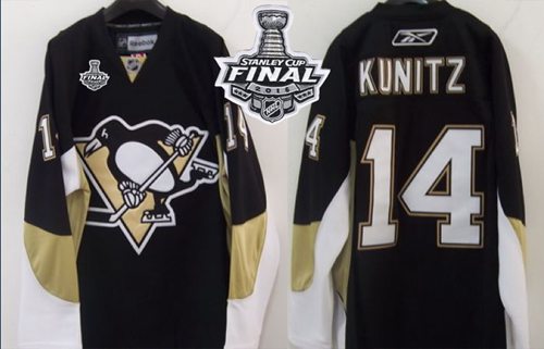 Penguins #14 Chris Kunitz Black 2016 Stanley Cup Final Patch Stitched NHL Jersey Penguins #14 Chris Kunitz Black 2016 Stanley Cup Final Patch Stitched NHL Jersey