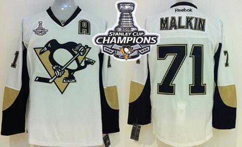 Penguins #71 Evgeni Malkin White 2016 Stanley Cup Champions Stitched Youth NHL Jersey Penguins #71 Evgeni Malkin White 2016 Stanley Cup Champions Stitched Youth NHL Jersey