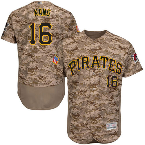 Pirates #16 Jung-ho Kang Camo Flexbase Authentic Collection Stitched Baseball Jersey Pirates #16 Jung-ho Kang Camo Flexbase Authentic Collection Stitched Baseball Jersey