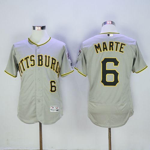Pirates #5 Josh Harrison Grey Flexbase Authentic Collection Cooperstown Stitched MLB Jersey-2 Pirates #5 Josh Harrison Grey Flexbase Authentic Collection Cooperstown Stitched MLB Jersey-2