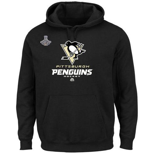 Pittsburgh Penguins Majestic Critical Victory VIII 2016 Stanley Cup Champions Pullover Hoodie Black Pittsburgh Penguins Majestic Critical Victory VIII 2016 Stanley Cup Champions Pullover Hoodie Black