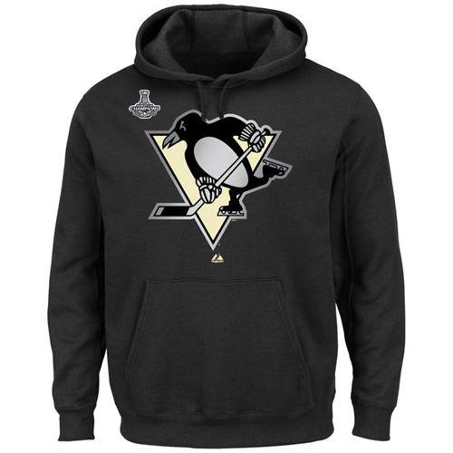 Pittsburgh Penguins Majestic Game Reflex 2016 Stanley Cup Champions Pullover Hoodie Black Pittsburgh Penguins Majestic Game Reflex 2016 Stanley Cup Champions Pullover Hoodie Black