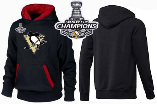 Pittsburgh Penguins Pullover Hoodie 2016 Stanley Cup Champions Black & Red Pittsburgh Penguins Pullover Hoodie 2016 Stanley Cup Champions Black & Red